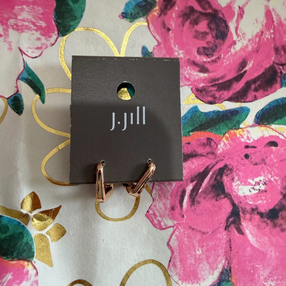 J. Jill Shiny Rose Gold Earrings
